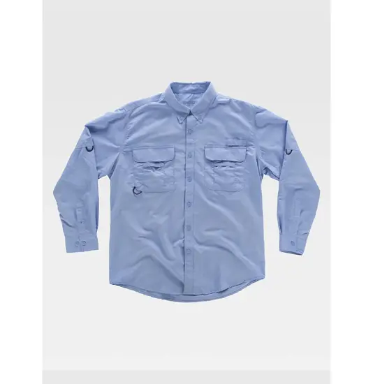 Camicia uomo manica lunga nylon fresh Workteam
