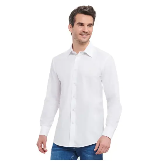 CAMICIA UOMO MANICA LUNGA POPELINE Russell