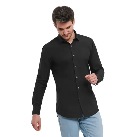 CAMICIA UOMO MANICA LUNGA STRETCH Russell