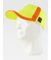Cappello visiera curva 5 pannelli alta visibilita' Workteam
