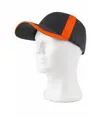 Cappello visiera curva 5 pannelli alta visibilita' Workteam