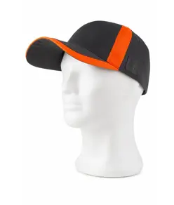 Cappello visiera curva 5 pannelli alta visibilita' Workteam