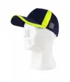 Cappello visiera curva 5 pannelli alta visibilita' Workteam