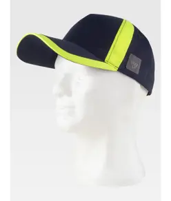 Cappello visiera curva 5 pannelli alta visibilita' Workteam