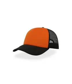 CAPPELLO VISIERA CURVA 5 PANNELLI MESH POSTERIORE Atlantis