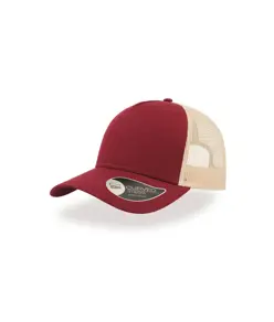 CAPPELLO VISIERA CURVA 5 PANNELLI MESH POSTERIORE Atlantis