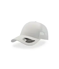 CAPPELLO VISIERA CURVA 5 PANNELLI MESH POSTERIORE Atlantis
