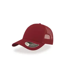 CAPPELLO VISIERA CURVA 5 PANNELLI MESH POSTERIORE Atlantis