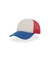 CAPPELLO VISIERA CURVA 5 PANNELLI MESH POSTERIORE Atlantis
