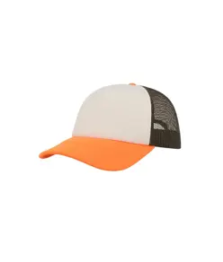 CAPPELLO VISIERA CURVA 5 PANNELLI MESH POSTERIORE Atlantis