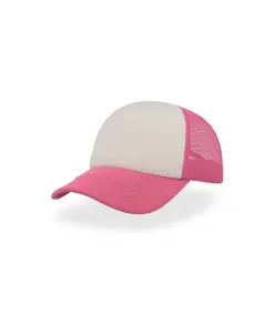 CAPPELLO VISIERA CURVA 5 PANNELLI MESH POSTERIORE Atlantis