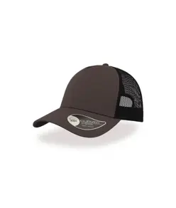 CAPPELLO VISIERA CURVA 5 PANNELLI MESH POSTERIORE Atlantis