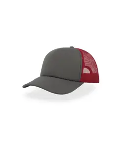 CAPPELLO VISIERA CURVA 5 PANNELLI MESH POSTERIORE Atlantis