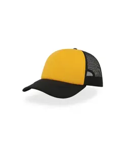 CAPPELLO VISIERA CURVA 5 PANNELLI MESH POSTERIORE Atlantis