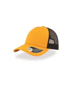 CAPPELLO VISIERA CURVA 5 PANNELLI MESH POSTERIORE Atlantis