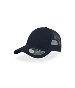 CAPPELLO VISIERA CURVA 5 PANNELLI MESH POSTERIORE Atlantis