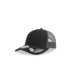 CAPPELLO VISIERA CURVA 5 PANNELLI MESH POSTERIORE Atlantis