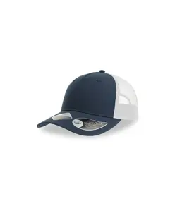 CAPPELLO VISIERA CURVA 5 PANNELLI MESH POSTERIORE Atlantis