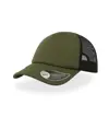CAPPELLO VISIERA CURVA 5 PANNELLI MESH POSTERIORE Atlantis