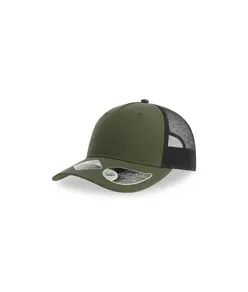 CAPPELLO VISIERA CURVA 5 PANNELLI MESH POSTERIORE Atlantis