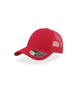 CAPPELLO VISIERA CURVA 5 PANNELLI MESH POSTERIORE Atlantis