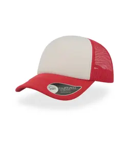 CAPPELLO VISIERA CURVA 5 PANNELLI MESH POSTERIORE Atlantis