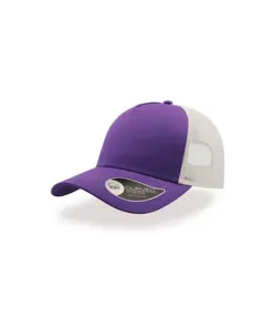 CAPPELLO VISIERA CURVA 5 PANNELLI MESH POSTERIORE Atlantis