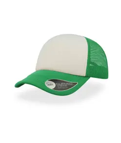 CAPPELLO VISIERA CURVA 5 PANNELLI MESH POSTERIORE Atlantis