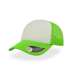 CAPPELLO VISIERA CURVA 5 PANNELLI MESH POSTERIORE Atlantis