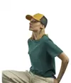 CAPPELLO VISIERA CURVA 5 PANNELLI MESH POSTERIORE Atlantis