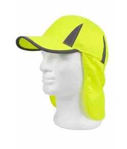 Cappello visiera curva 6 pannelli alta visibilita Workteam