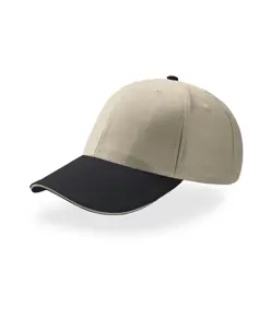 CAPPELLO VISIERA CURVA 6 PANNELLI Atlantis
