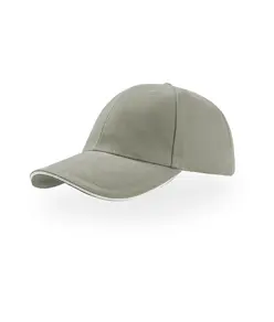CAPPELLO VISIERA CURVA 6 PANNELLI Atlantis