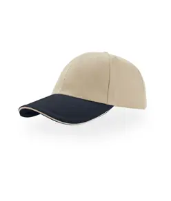 CAPPELLO VISIERA CURVA 6 PANNELLI Atlantis