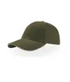 CAPPELLO VISIERA CURVA 6 PANNELLI Atlantis