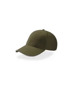 CAPPELLO VISIERA CURVA 6 PANNELLI Atlantis