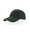 CAPPELLO VISIERA CURVA 6 PANNELLI Atlantis