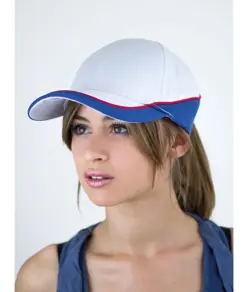 CAPPELLO VISIERA CURVA 6 PANNELLI Atlantis