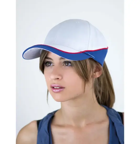 CAPPELLO VISIERA CURVA 6 PANNELLI Atlantis