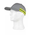 Cappello visiera curva 6 pannelli banda rifrangente-riflettente Workteam