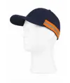 Cappello visiera curva 6 pannelli banda rifrangente-riflettente Workteam