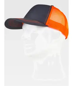 Cappello visiera curva 6 pannelli mesh posteriore Workteam