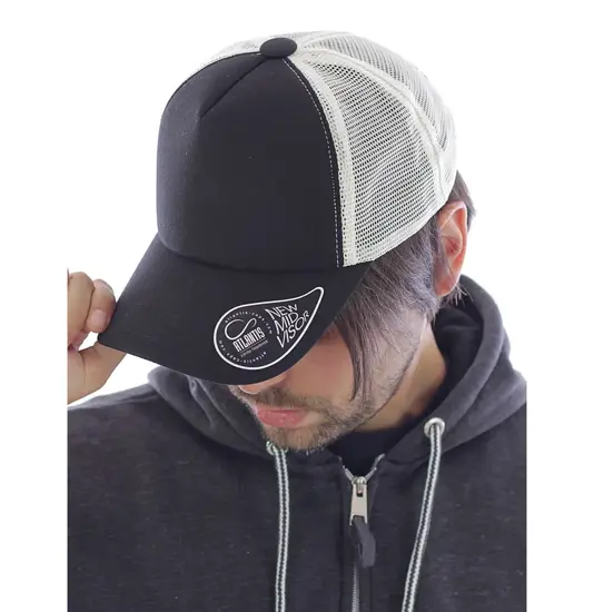 CAPPELLO VISIERA MID 5 PANNELLI MESH POSTERIORE Atlantis