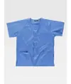 Casacca unisex con bottoni Workteam