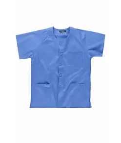 Casacca unisex con bottoni Workteam