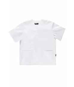 Casacca unisex manica corta cotone Workteam