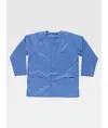 Casacca unisex manica lunga con bottoni Workteam