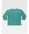 Casacca unisex manica lunga con bottoni Workteam