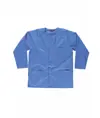 Casacca unisex manica lunga con bottoni Workteam