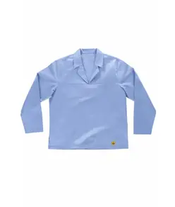 Casacca unisex tessuto antistatico Workteam